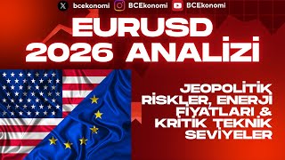 Eurusd 2026 Analizi Fedecb, Jeopolitik Riskler Teknik Seviyeler Euro Dolar Ne Olur?