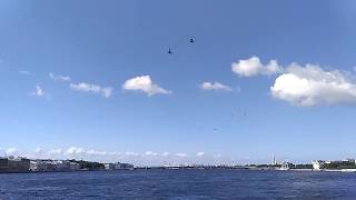 Репетиция парада ВМФ, Питер 2017. Литейный мост. Авиапарад. AirShow in Saint Petersburg . Репетиция парада ВМФ, Питер 2017. Литейный мост. Авиапарад. AirShow in Saint Petersburg .