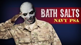 Crazy Zombie Bath Salts PSA for The Navy