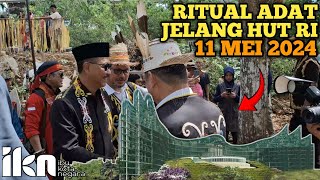 IKN HARI INI...‼️ TELAH DILAKUKAN RITUAL ADAT DI REST AREA IKN BERSAMA KETUA OTORITA IKN NUSANTARA