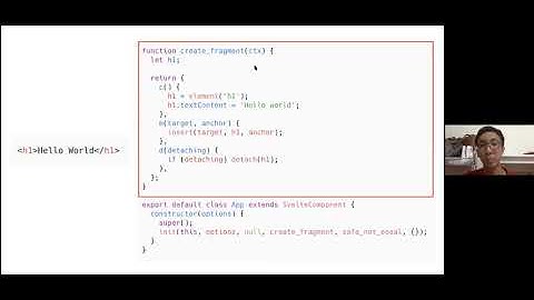 Compile Svelte in your head - SingaporeJS