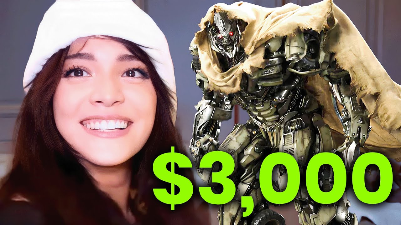I Bulit a $3,000 Megatron Statue..