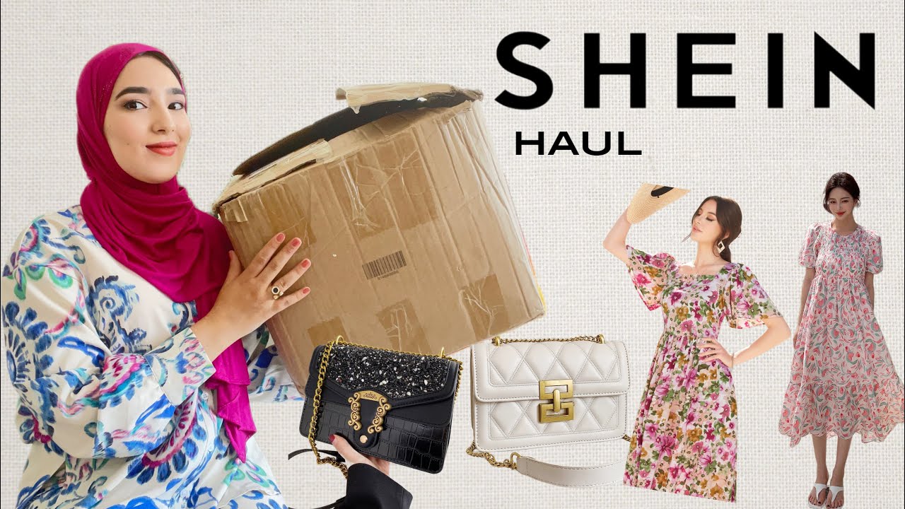 أكبر صندوق من شي إن للمحجبات وغير محجبات ،فساتين ،حقائب ،ملابس رجال //HAUL SHEIN
