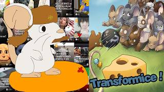Jugando Transformice; juego de ratones y viendo algo de arte fantemtiano