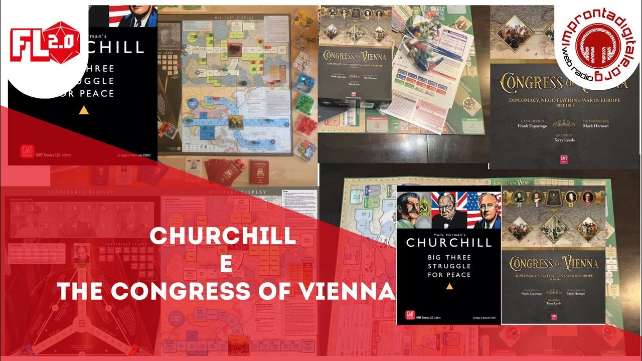 Frequenza Ludica 2.0 del 29-04-2025 - Churchill e The Congress of Vienna