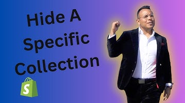 How To Hide A Specific Collection In All Collections Page In Shopify