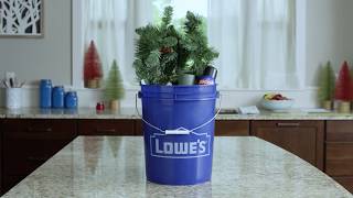 Lowes Monogram Wreath Holiday Commercial  With Big Swede 