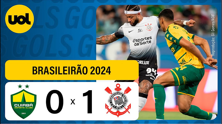 CUIABÁ 0 X 1 CORINTHIANS - BRASILEIRÃO 2024; VEJA O GOL DE MEMPHIS DEPAY