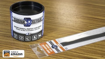 Shrink-N-Repair™ (Thin) - Wrap-Around Heat Shrink for Small Wires or Cables