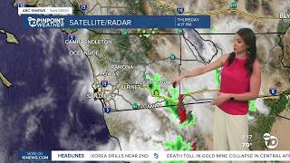 ABC 10News Pinpoint Weather with Meteorologist Megan Parry