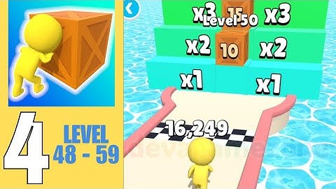 @jellymergegames - Push Harder 3D 2048 gameplay #pushharder3d #levelup #manrunner2048 #cutiepie22yt