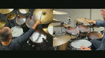 Crazy Dance Techno Electronic Live Drums