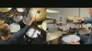 Crazy Dance Techno Electronic Live Drums