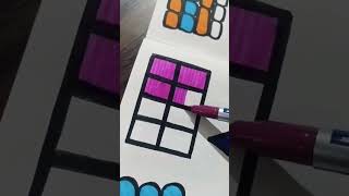 Satisfying colouring #art #relaxingcoloring #coloringpages #yshorts #satisfying #mindfulness Update