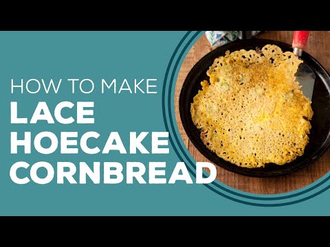 Paula Deen's Lace Hoecake Cornbread - Blast from the Past