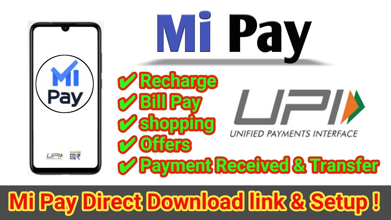 Mi Pay App launched full Details || Recharge, bill pay, shopping, offer & Apk Direct Download link.