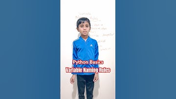 Python Basics: Master Variable Naming in Simple Steps! #coding #kidscoding #python