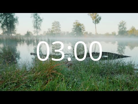 3 Minutes Timer Calm And Relaxing Music Soft Peaceful Countdown Music Timer 