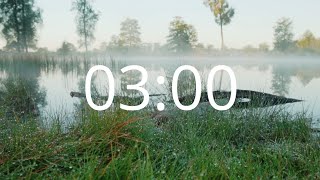 3 Minutes Timer - Calm and Relaxing Music, Soft, Peaceful Countdown Music Timer! screenshot 4