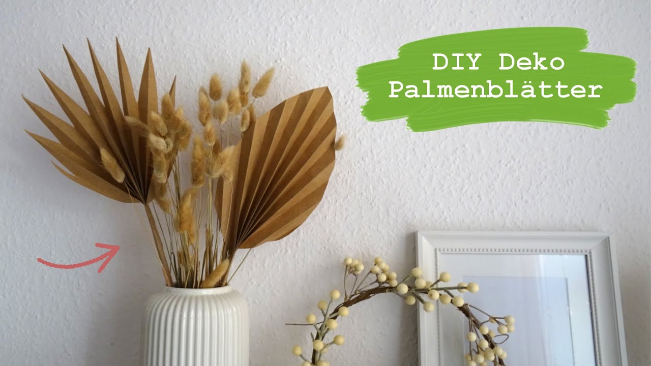 Deko-Palmenblätter | DIY Palmenblätter