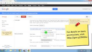 Managing Class Communication Using Google Groups