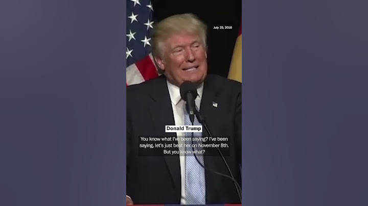 Trump falsely tells Fox News he never said 'Lock her up'