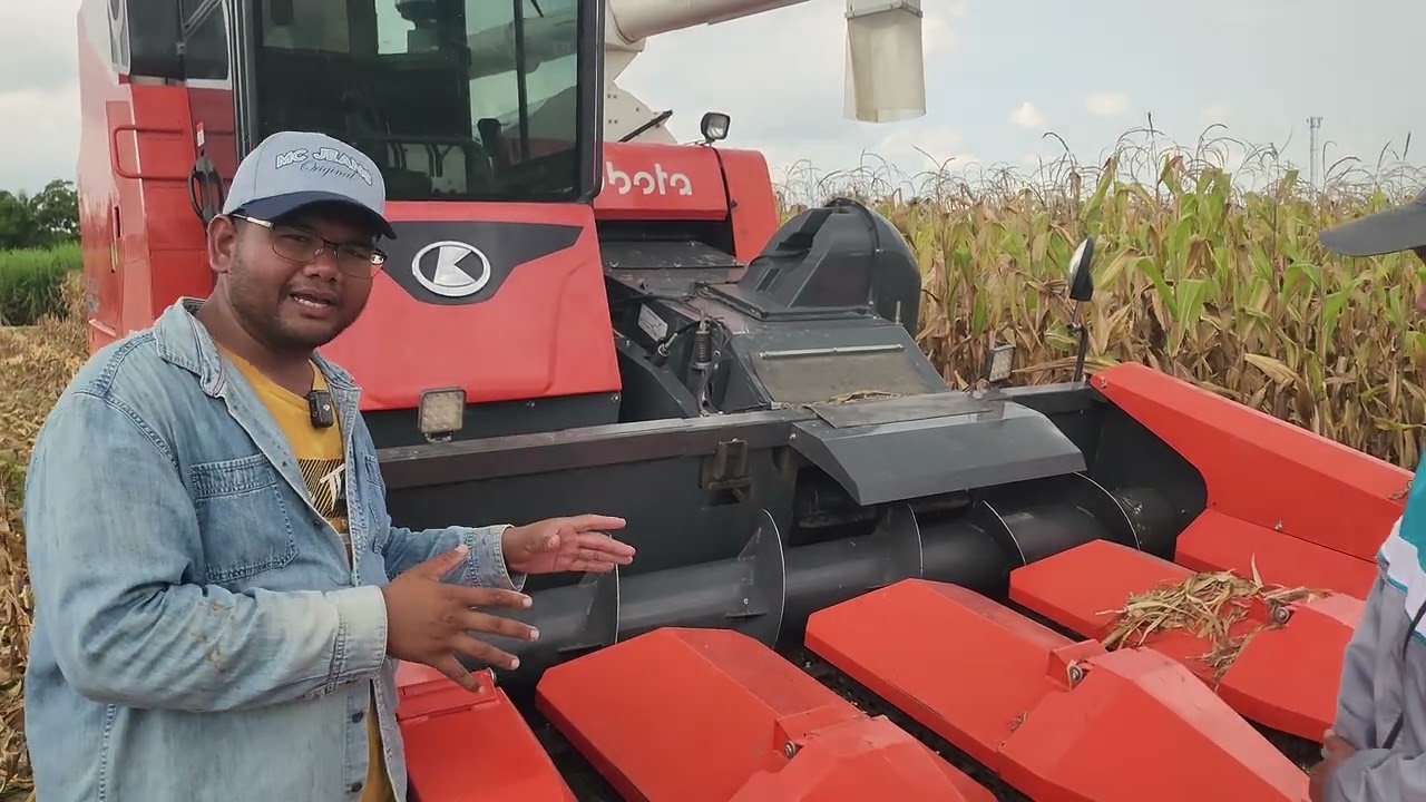 7 ตุลาคม ค.ศ. 2025. #รถเกี่ยวข้าวโพด #คูโบต้า #KUBOTA #คูโบต้าทริปเที่ยวทะเลเฮยกแก๊ง