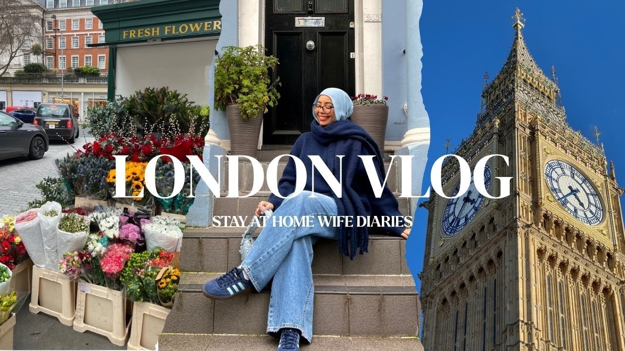 Stay At Home Wife Diaries: london weekend trip 🇬🇧 & shopping hauls ✨ (vlog)