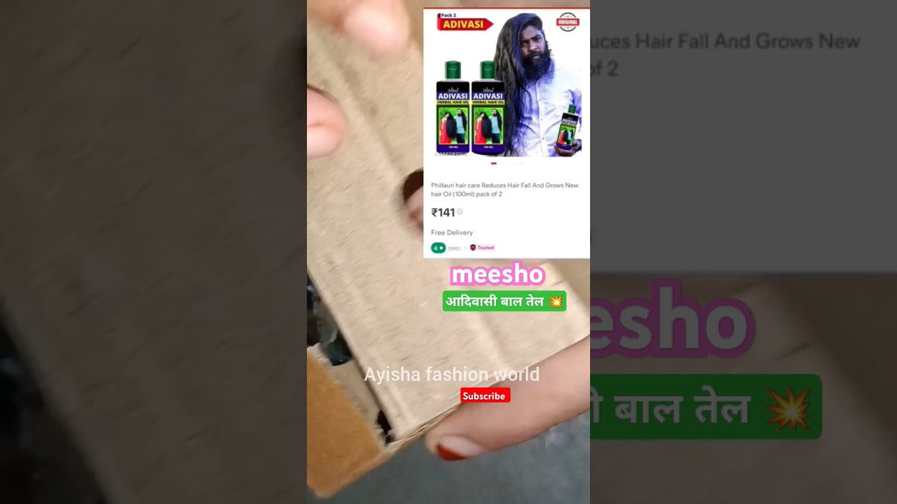 🧴Phillauri hair care Reduces Hair Fall/adivasi hair oil 