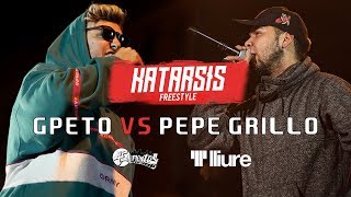 Pepe Grillo  🆚 GPeto [OCTAVOS] - KATARSIS FREESTYLE BY #4ELEMENTOS