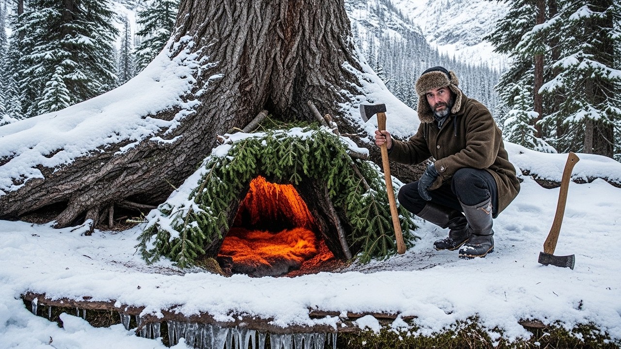 Everyone Said He’d Freeze to Death—But His Underground Shelter Stayed 35° Warmer Than Their Cabins
