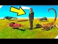 НАСЕКОМЫЕ ГИГАНТЫ напали на людей в парке! - Animal Revolt Battle Simulator