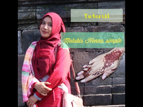 tutorial-henna-tangan-simple