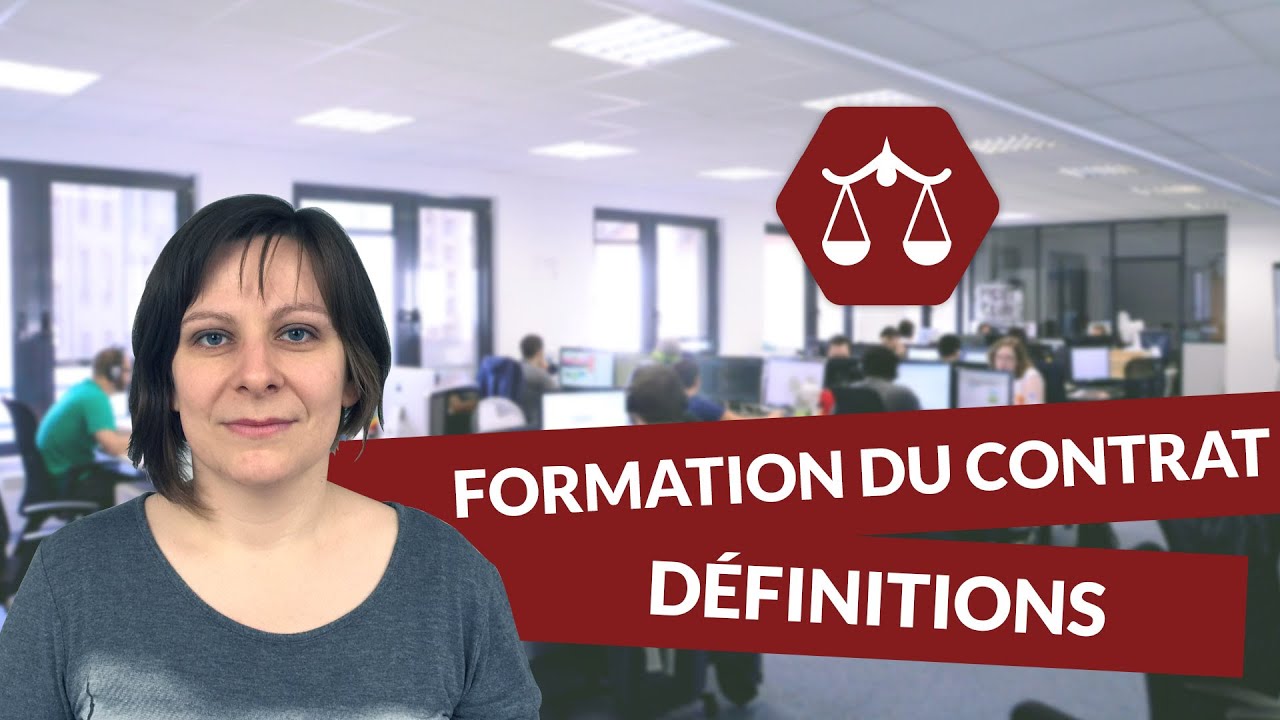 La Formation Du Contrat Stmg