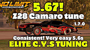 No limit 2 - 5.67 z28 Camaro tune! 1.7.0 Read description.