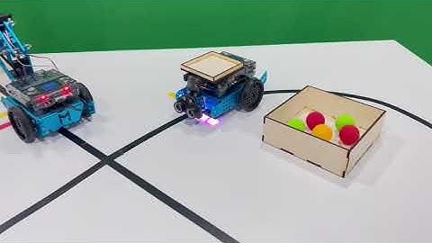 Inspiratie mBot2 add on; Laad- en losproces