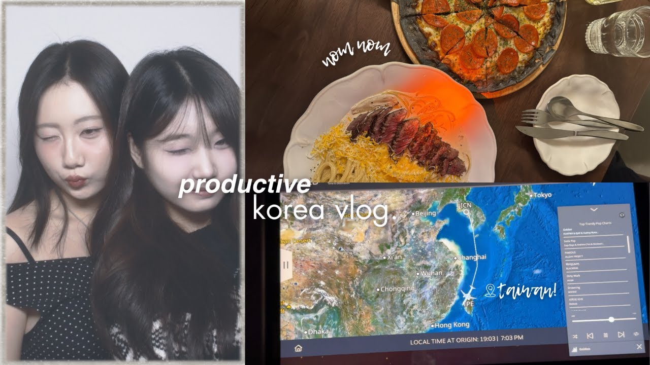productive korea vlog💌: goodbye seoul, dorm move-out & flying back home