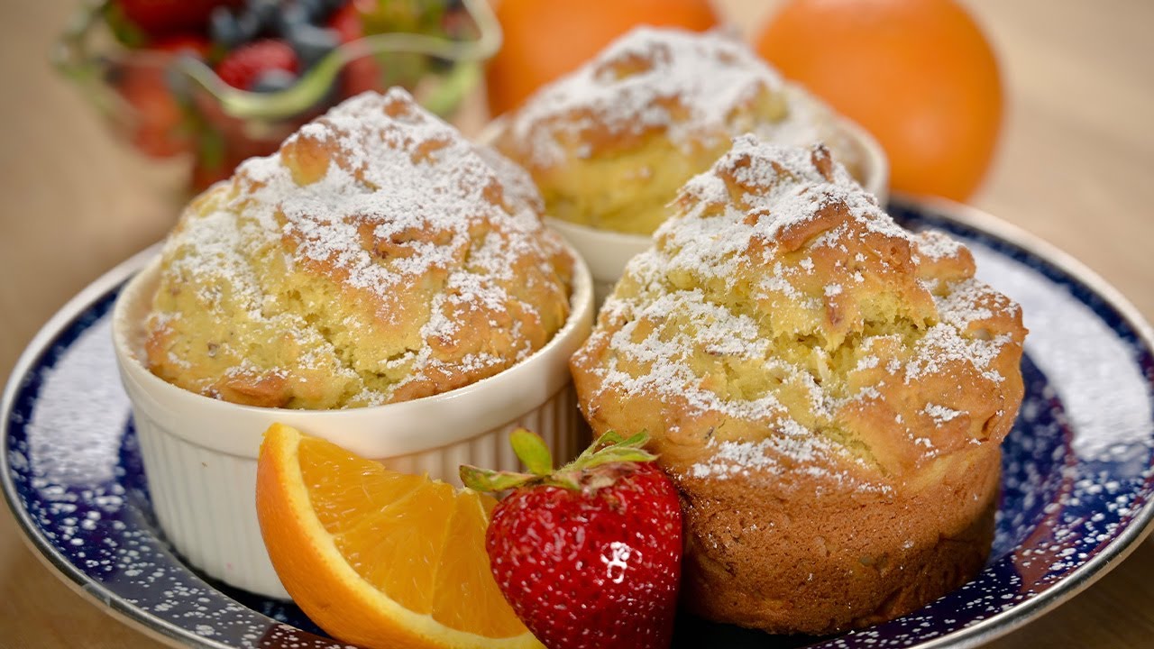 ORANGE ALMOND MUFFINS: Delicious, Lightly Sweet & Citrusy