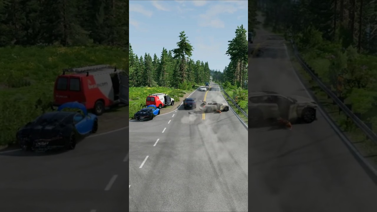 Download Realistic Highway Car Crashes #90 MP3