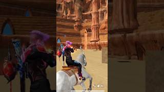 Mounted &amp; Dangerous: Dominating the Arena in Free Fire FreeFire #Garena #HorsebackBattle #ffshorts