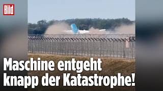 MÜNCHEN: Horror-Start bei Boeing 787 – Flugzeug hebt in letzter Sekunde ab!