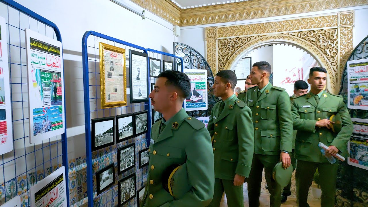 ملخص زيارة طلبة ضباط بالمدرسة العليا العسكرية للإعلام والاتصال مقر جريدة “الشعب”