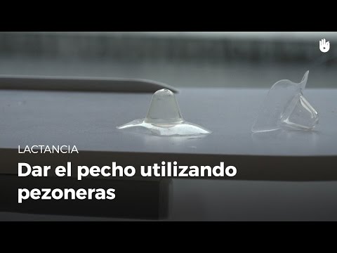 Dar el pecho usando pezoneras | Guía de lactancia materna