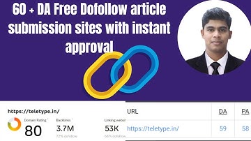Free Dofollow article submission sites | Seo Bangla tutorial 2023