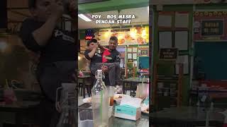 Bos Memang Mesra Sangat Dengan Staff