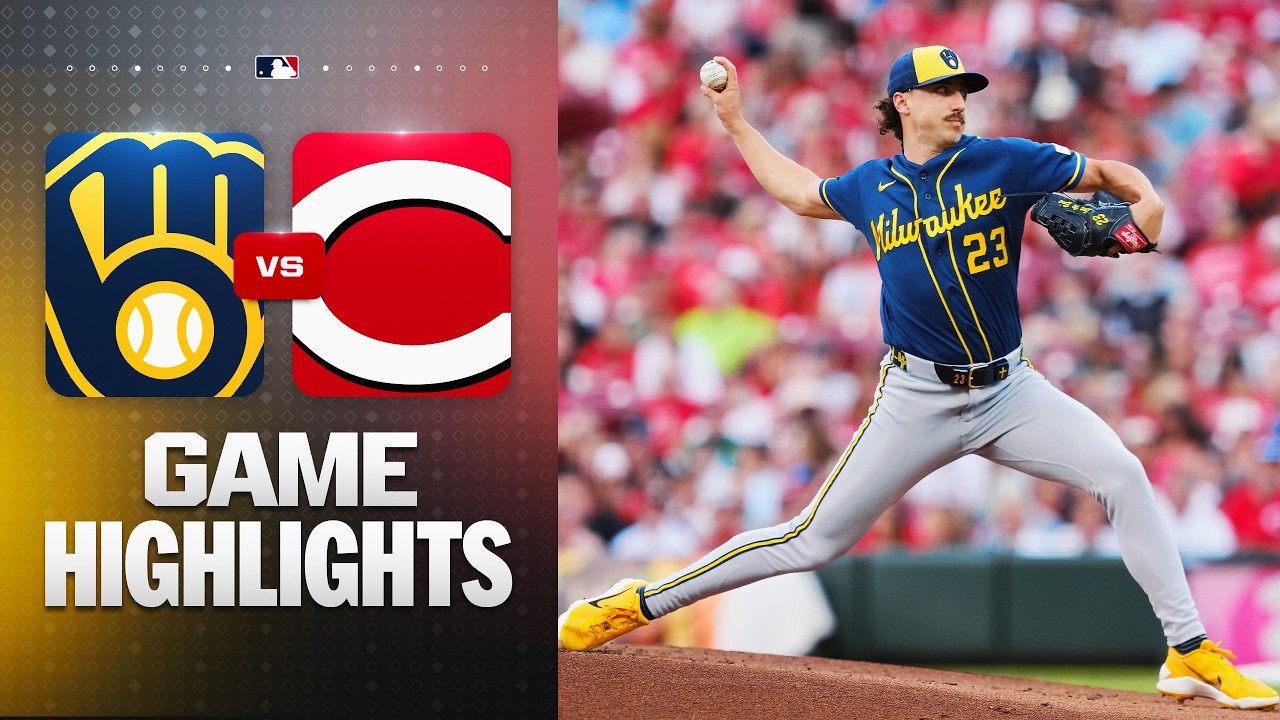 Brewers vs. Reds Game Highlights (6/23/26) | MLB Highlights