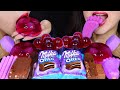 ASMR MILKA OREO TORTA, GIANT GRAPE JELLY, MOUSSE CAKE, FOOT ICE CREAM BAR, GIANT POCKY, CAPLICO 먹방