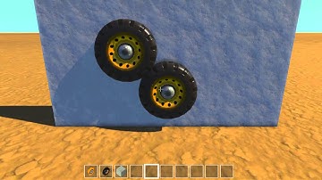 Bug: Rotating Wheels without engine [Scrap Mechanic]