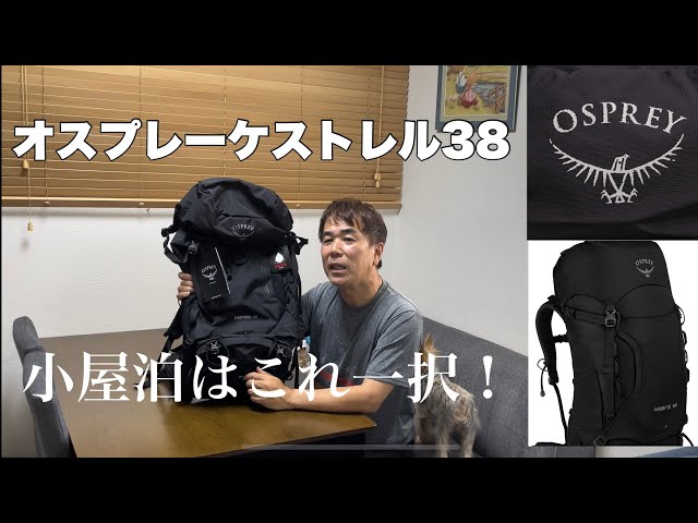 osprey kestrel 38 オスプレー ケストレル 38 登山 - 登山用品