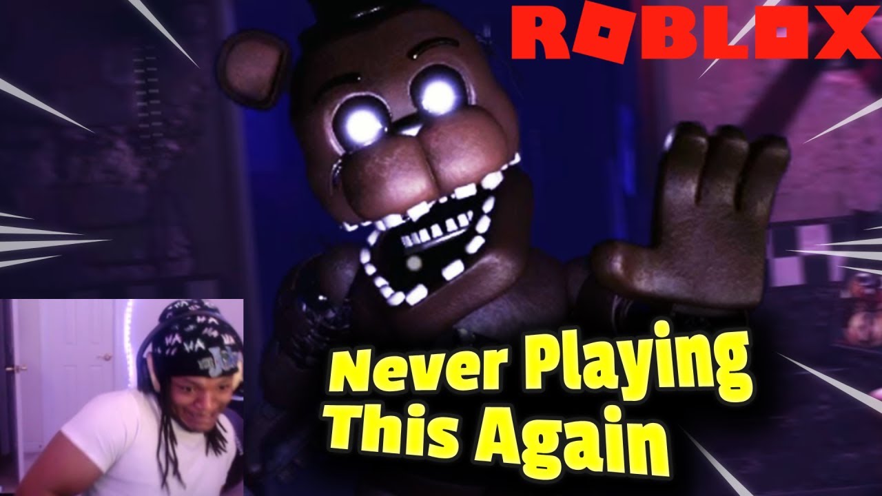 Surviving Five Nights At Freddys on Roblox!!! - YouTube